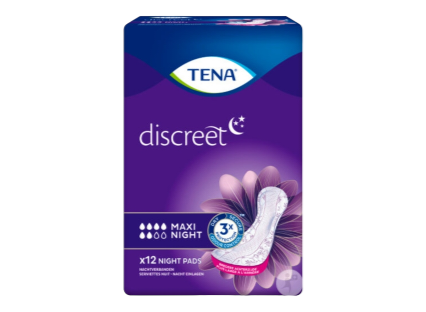 Discreet maxi night night pads