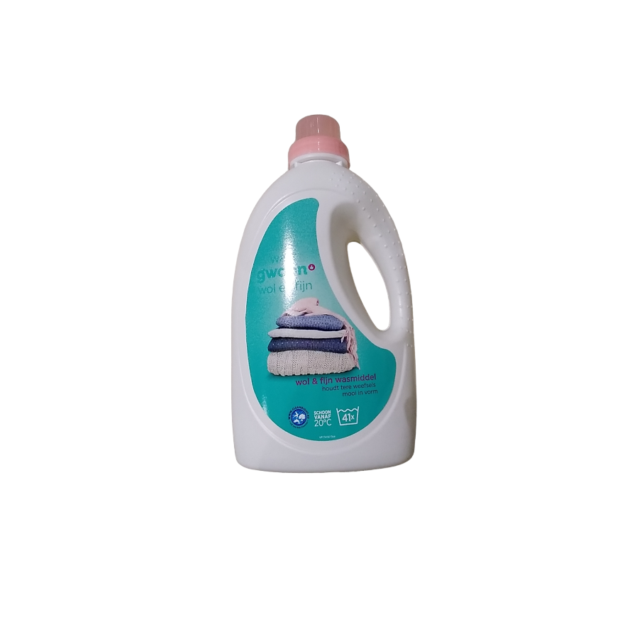 Wol en fijn wasmiddel