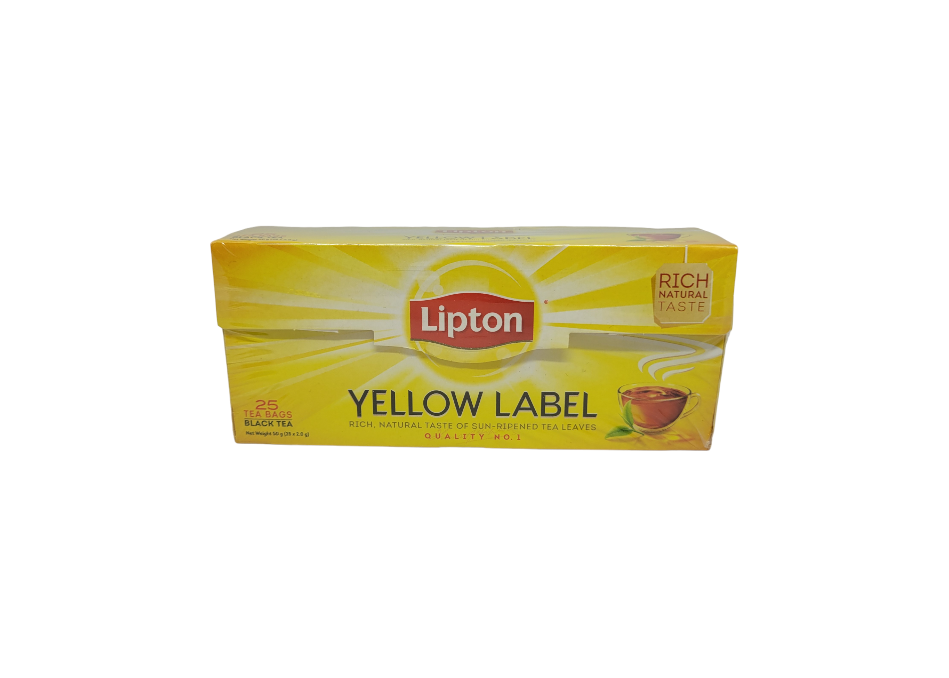 Yellow label barcode
